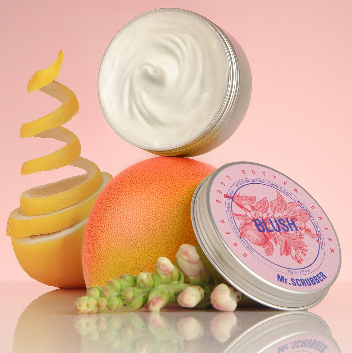 Mr. Scrubber Blush Body Cream Butter, 150 mL - Image 2