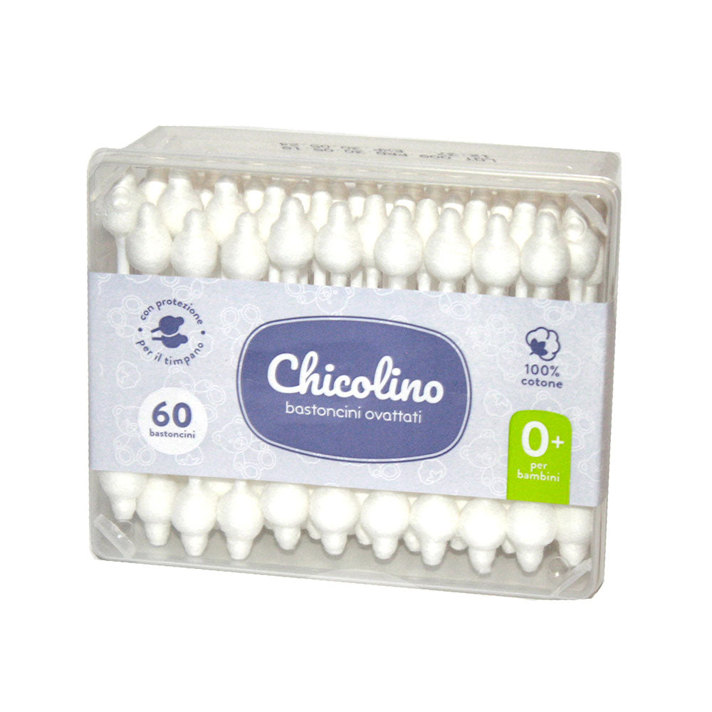 Chicolino Kids Cotton Swabs, 60 pcs - Image 2