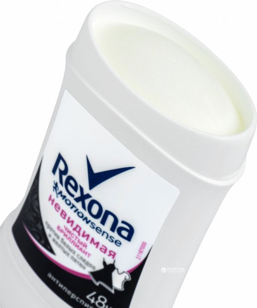 Rexona Pure Diamond Women's Antiperspirant Deodorant Stick, 40 mL - Image 2