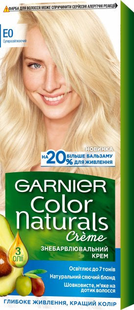 Garnier Color Naturals Tone 0 Super Blonde Hair Color, 110 mL