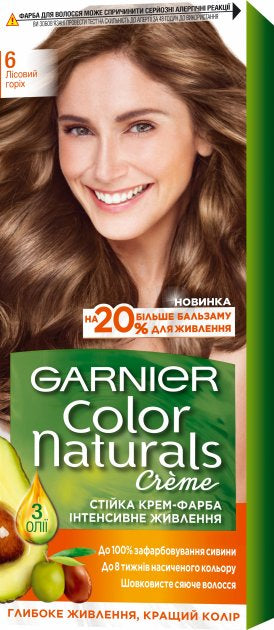 Garnier Color Naturals 6.0 Hazelnut Hair Color, 110 mL