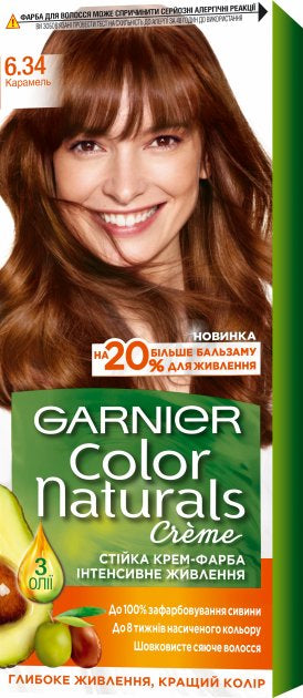 Garnier Color Naturals 6.34 Caramel Hair Color