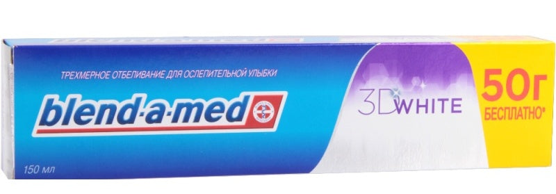 Blend-a-med "3D White" Toothpaste, 150 mL