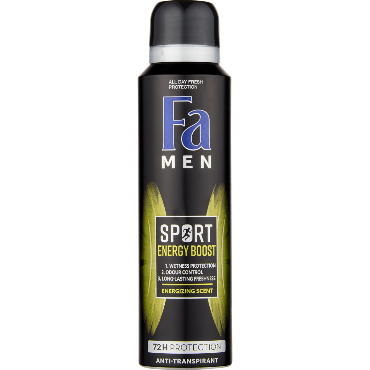 Fa Sport Energy Boost Men's Deodorant Spray, 150 mL