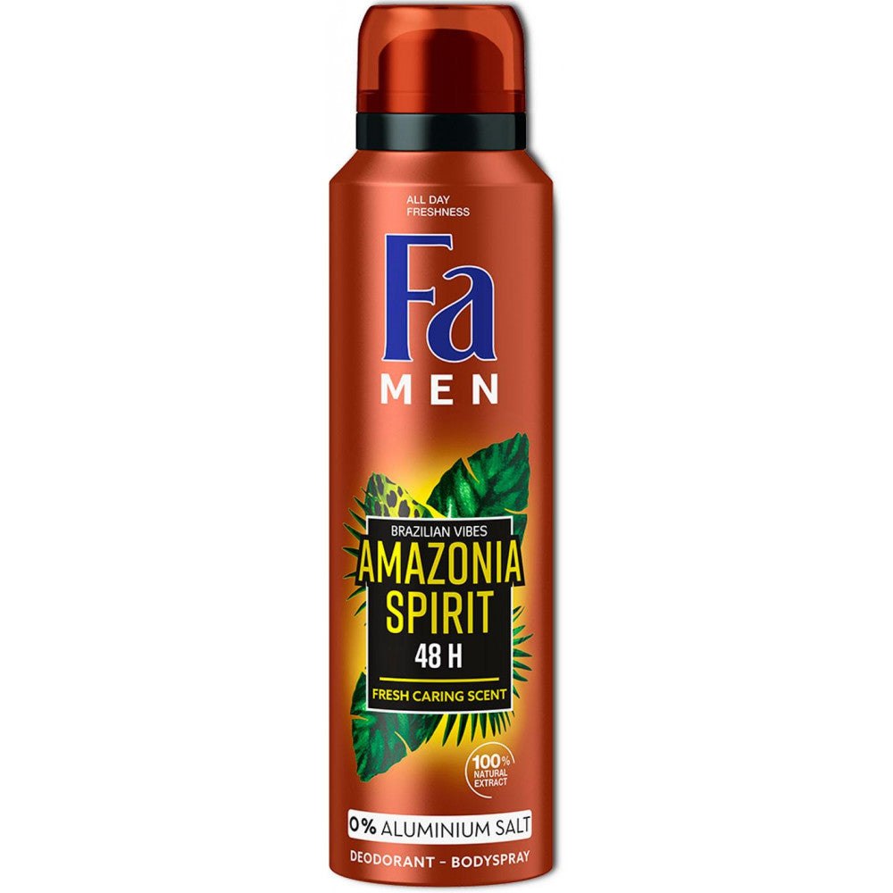 Fa Amazonia Spirit Men's Deodorant Spray, 150 mL