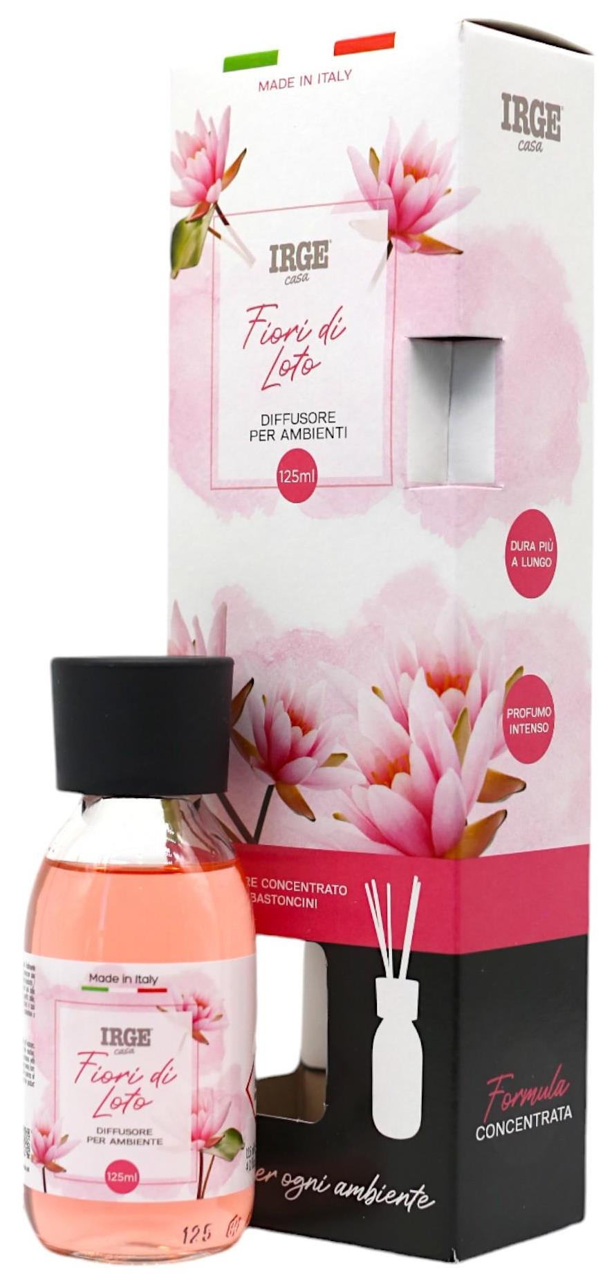 Irge Fiori di Loto Reed Diffuser, 125 mL