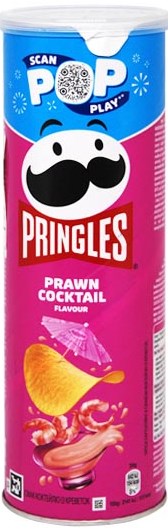 Pringles Prawn Cocktail Potato Chips, 165 g - Image 2