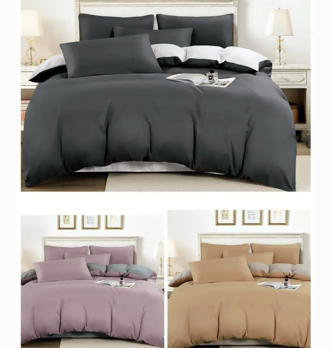 Koloco 06-228-20 Satin Double Bedding Set