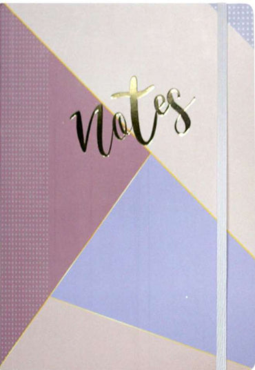 OOPT A5 Notebook with Cardboard Cover and Elastic Closure, 100 Sheets - Image 2