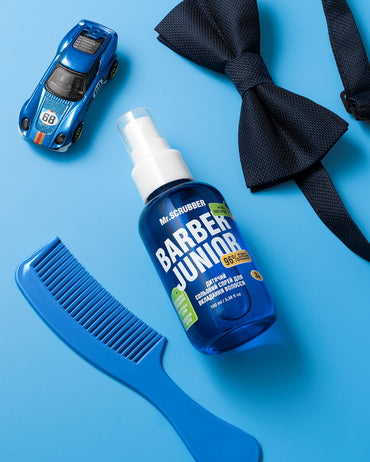 Mr.Scrubber Barber Junior Kids' Salt Hair Styling Spray, 100 mL - Image 2