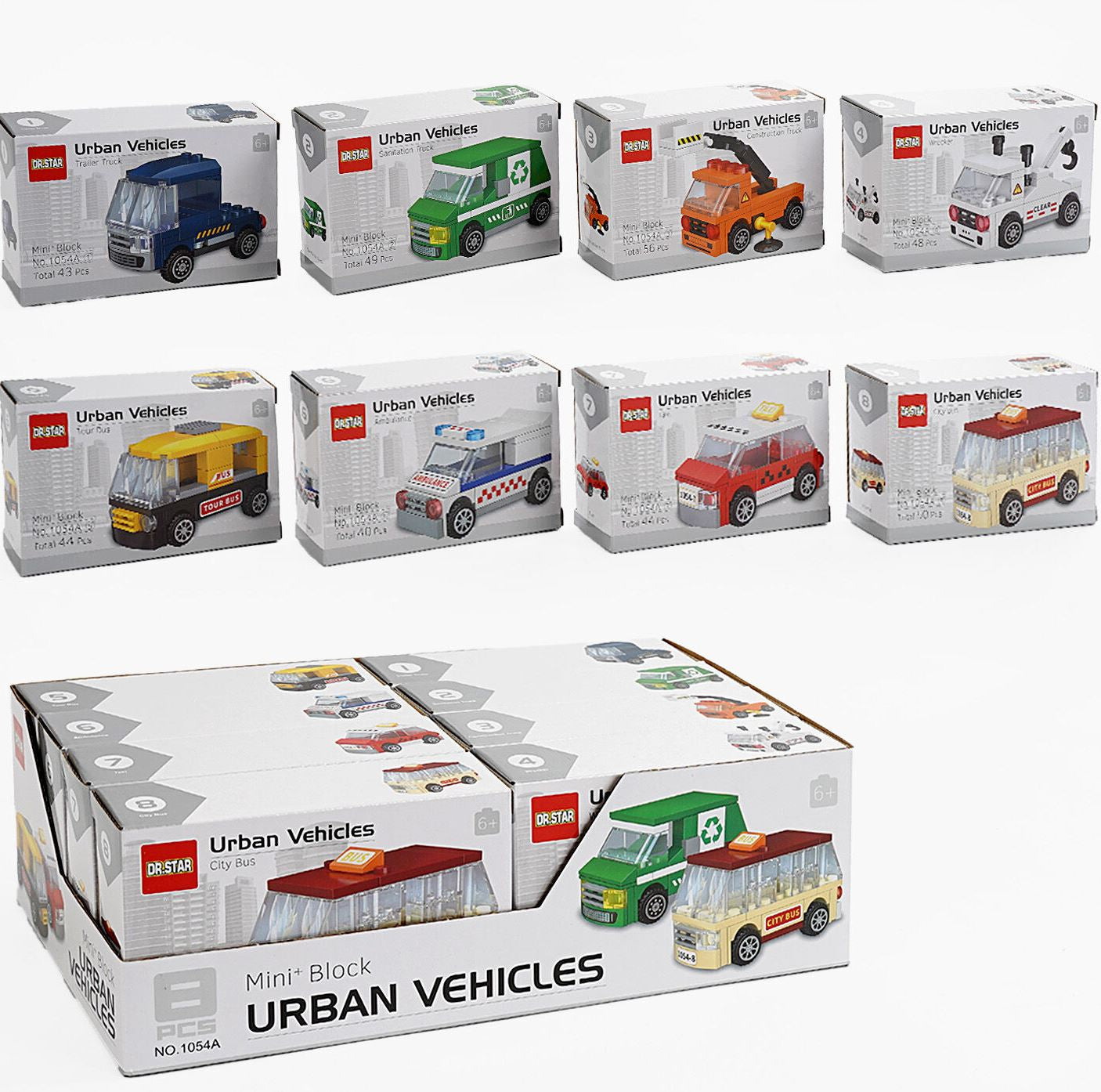 Dr. Star 1054 A City Transport Building Set