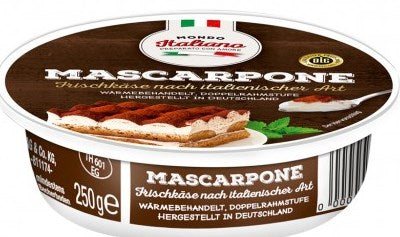 Mondo Italiano Mascarpone Cream Cheese, 250 g