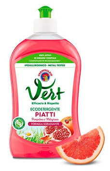 Chante Clair Vert Grapefruit & Pomegranate Concentrated Dishwashing Liquid, 500 mL - Image 2