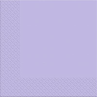 Margo Light Purple 3-Ply Table Napkins, 33 x 33 cm, 20 pcs