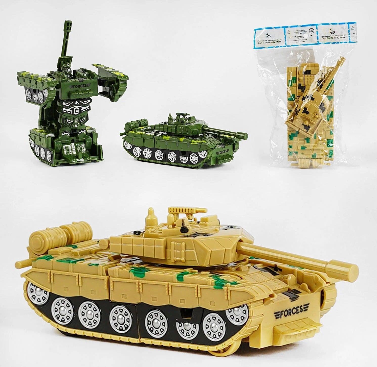 Toys XY778-3E Transforming Tank in Bag