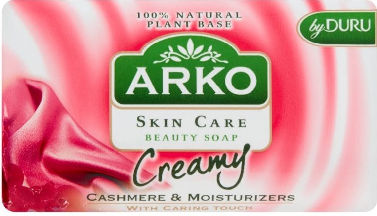 Arko Cashmere & Moisturizers Bar Soap, 90 g