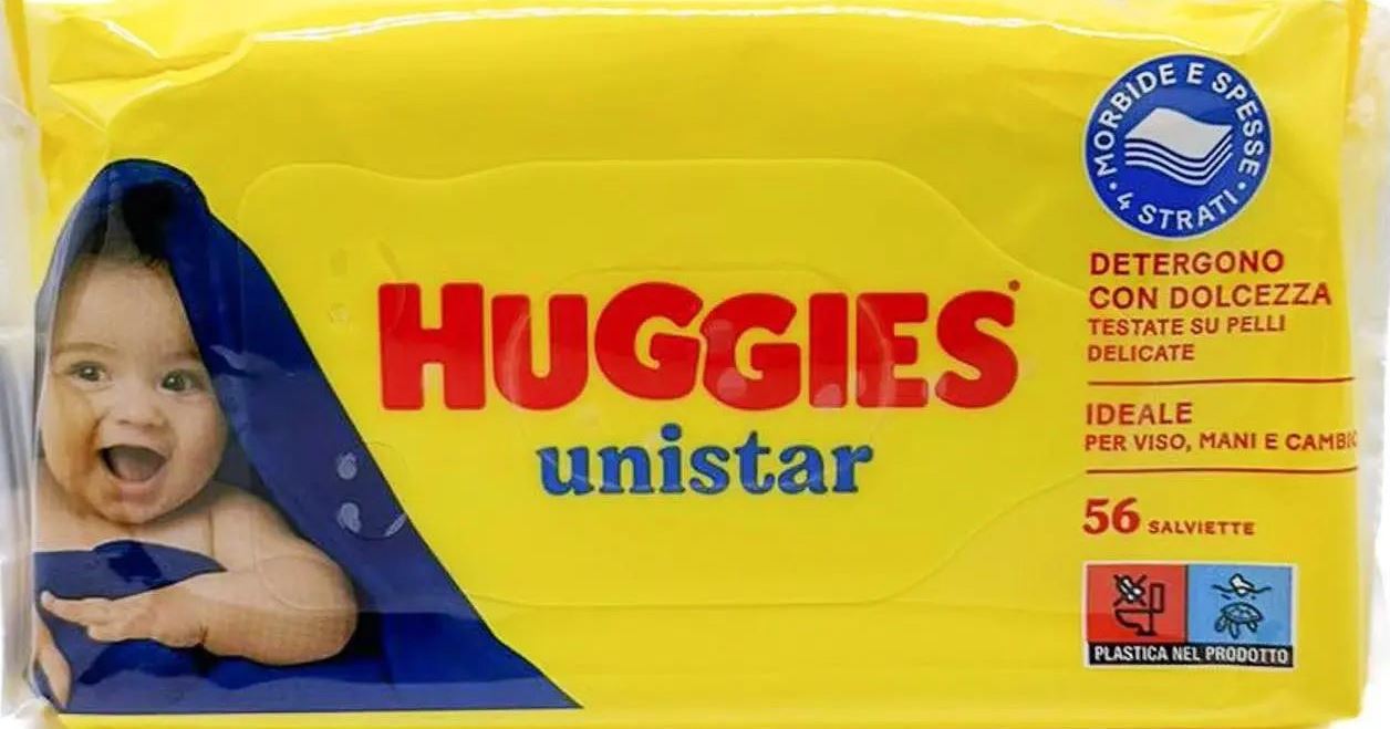 Huggies Unistar Kids Wet Wipes, 56 pcs - Image 2
