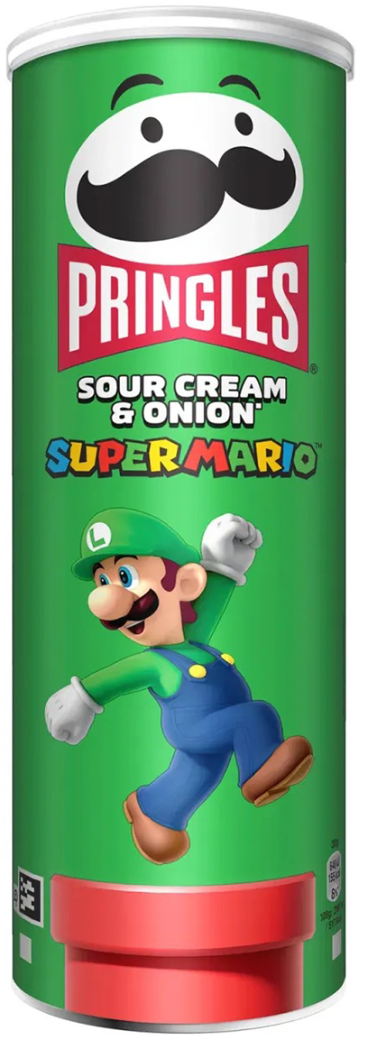 Pringles Sour Cream & Onion Potato Chips, 165 g
