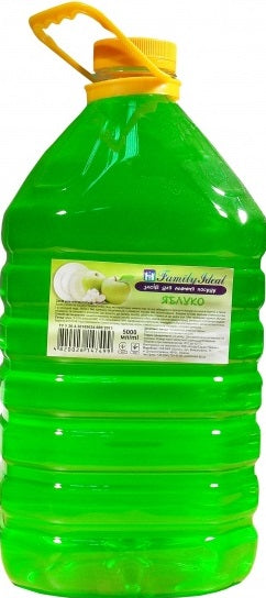 Family Ideal Apple Dishwashing Liquid, 5 L
