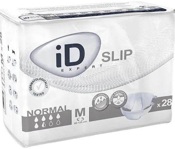 iD Expert Slip Normal Medium Adult Diapers, 80-125 cm, 28 pcs