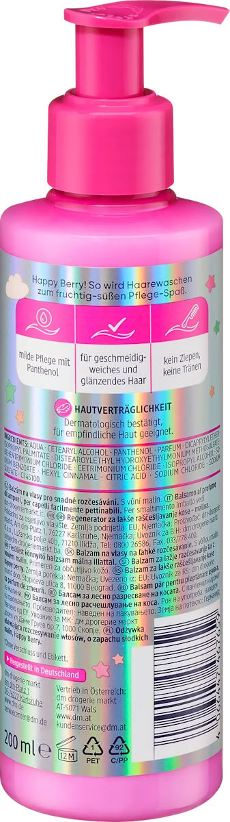 Balea Happy Berry Kids Detangling Conditioner, 200 mL - Image 2
