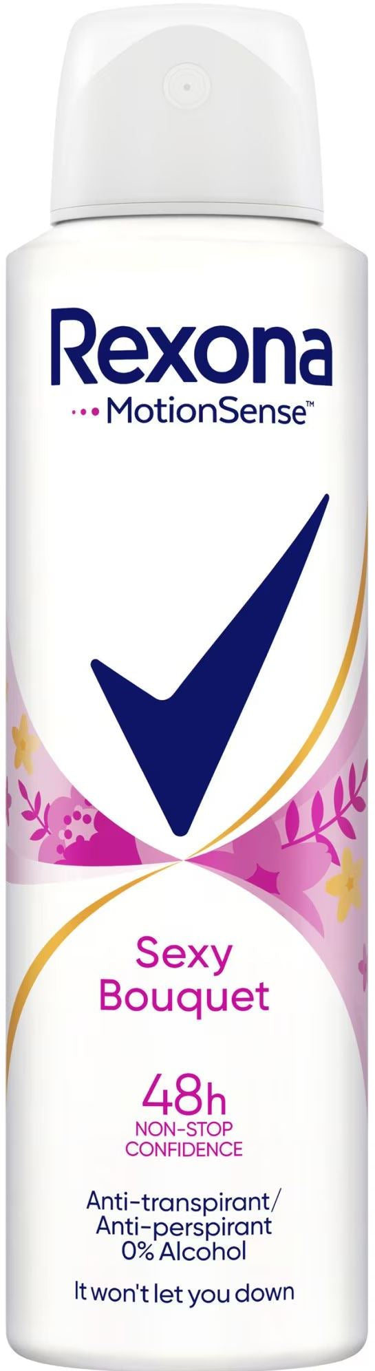 Rexona Bright Bouquet Women's Antiperspirant Deodorant, 150 mL