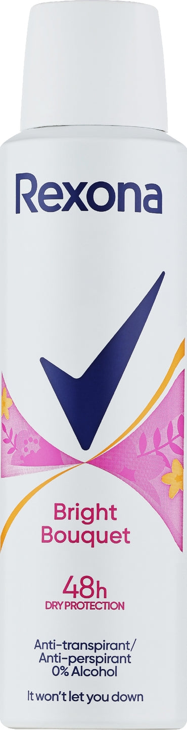 Rexona Bright Bouquet Women's Antiperspirant Deodorant, 150 mL - Image 2