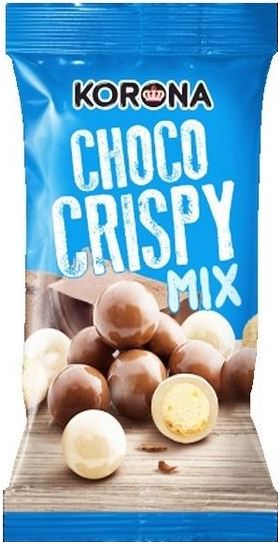 Korona Choco Crispy Mix Candy, 40 g