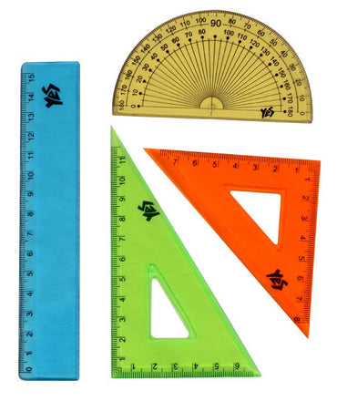 YES 370264 Geometry Set, 4 pcs, 15 cm - Image 2