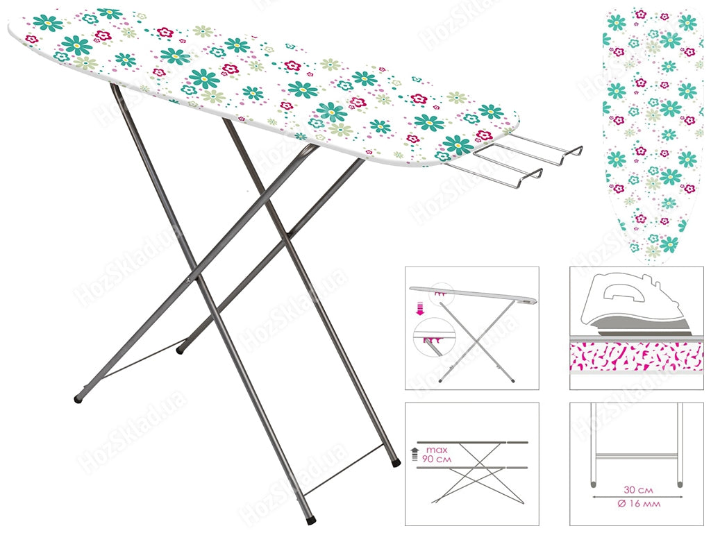 EuroGold 16038J Ironing Board, 118 x 36 cm - Image 2