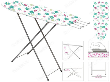 EuroGold 16038J Ironing Board, 118 x 36 cm - Image 2
