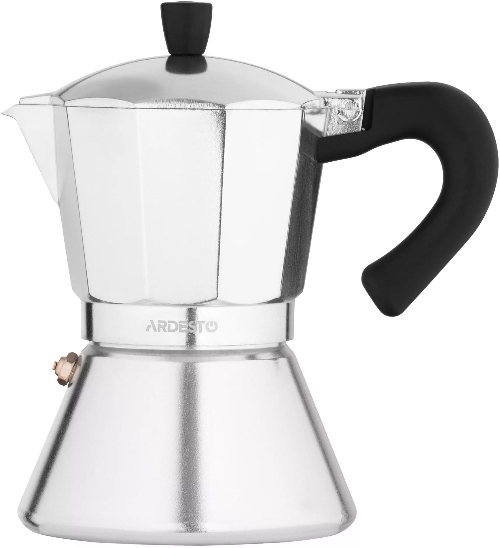 Ardesto Gemini Piemonte AR0806AI Moka Pot, 6 Cups, 300 mL