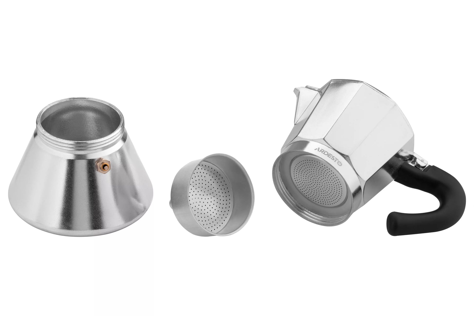 Ardesto Gemini Piemonte AR0806AI Moka Pot, 6 Cups, 300 mL - Image 3