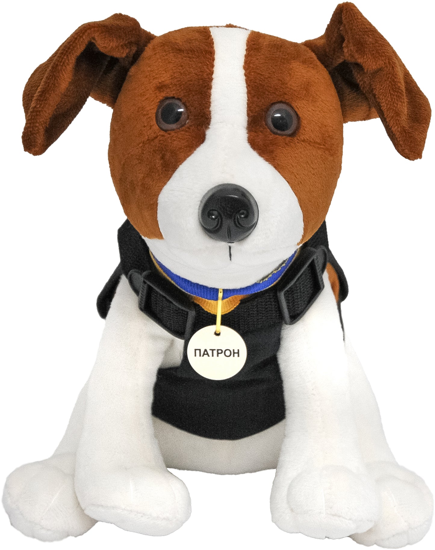 Tigres SO-0123 Patron Dog Plush Toy, 24 cm