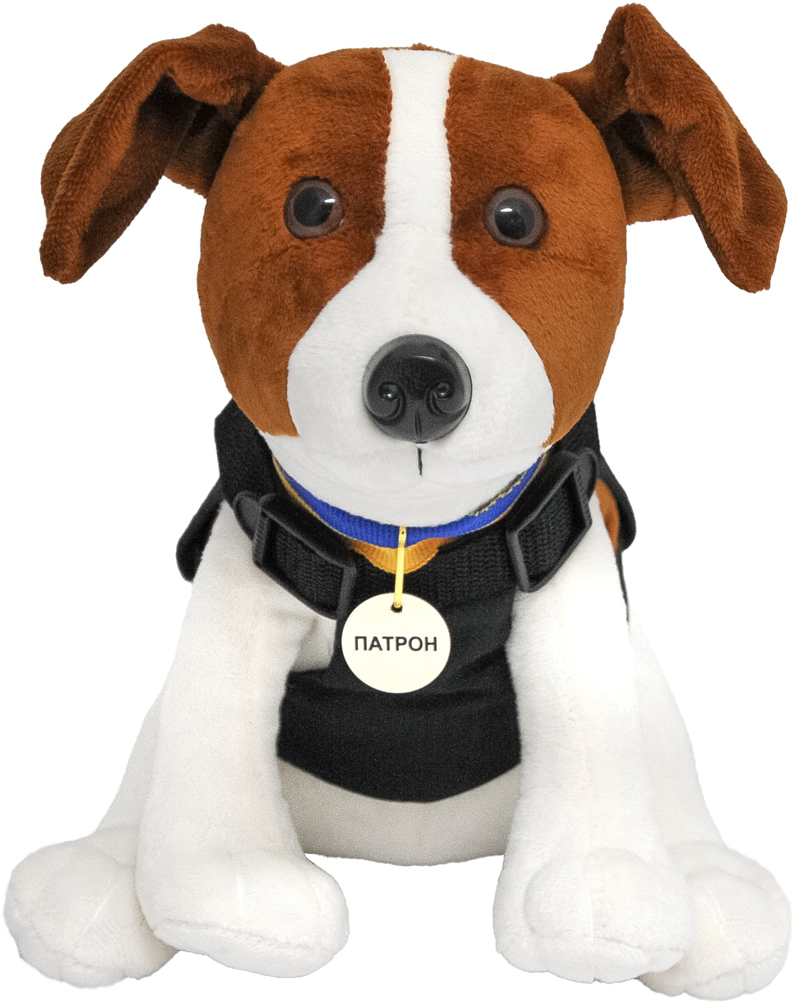 Tigres SO-0123 Patron Dog Plush Toy, 24 cm