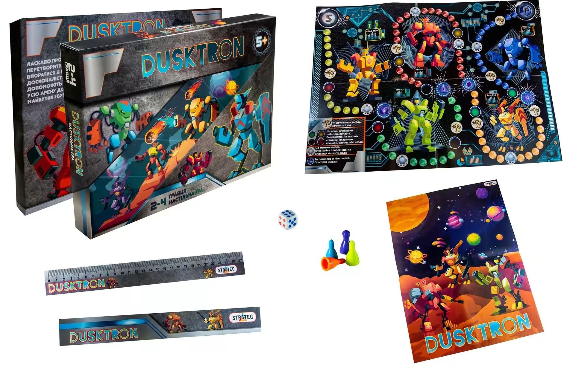 Strateg 30468 Dusktron Board Game
