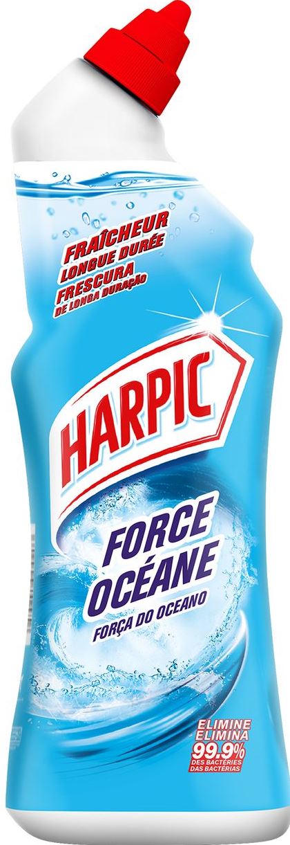 Harpic Force Ocean Toilet Cleaner, 750 mL