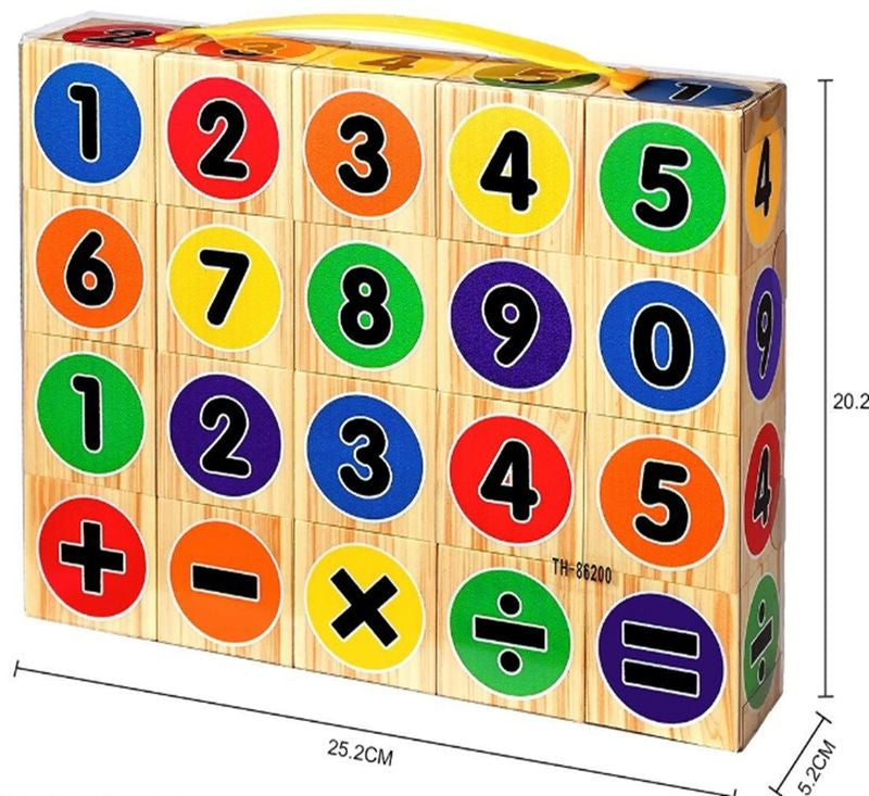 K13805 Number Blocks, 20 pcs