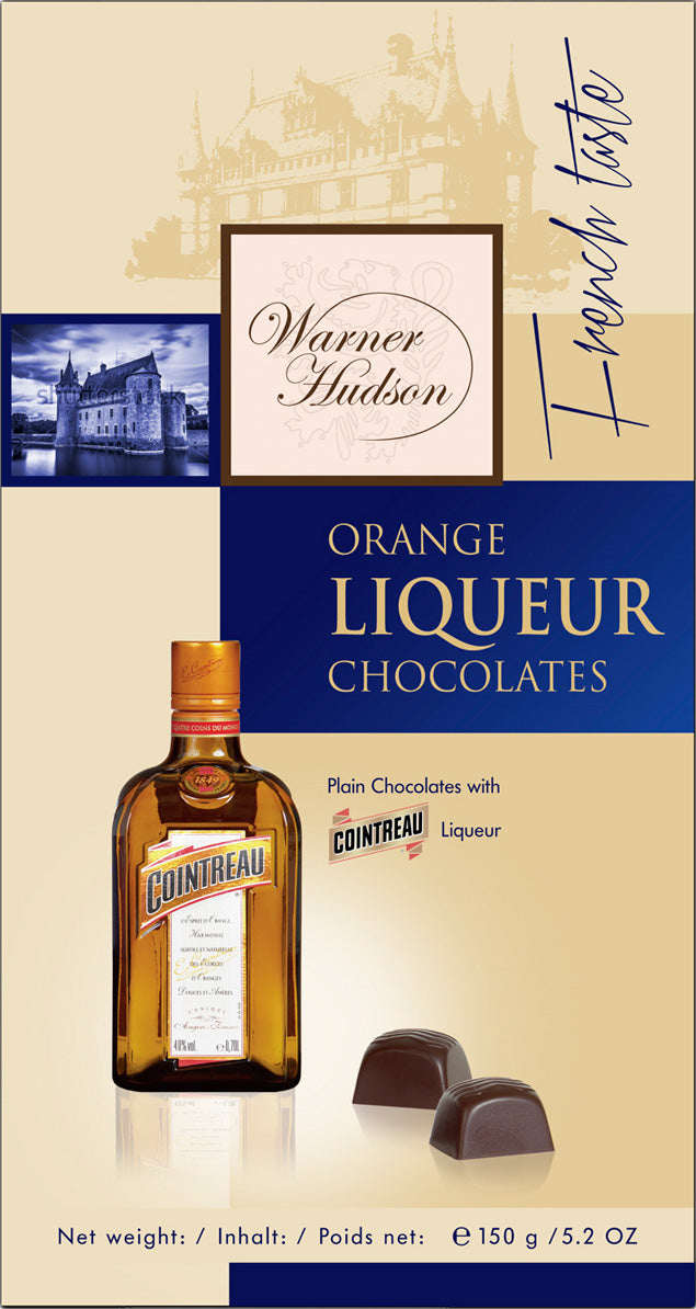 Warner Hudson Orange Liqueur Candy, 150 g
