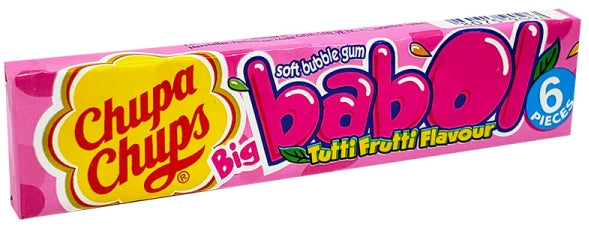 Chupa Chups Tutti Frutti Chewing Gum, 27.6 g