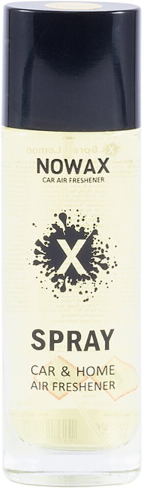 Nowax X Spray Lemon Car Air Freshener, 50 mL