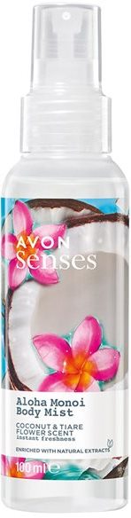 Avon Senses Aloha Monoi Body Lotion Spray, 100 mL