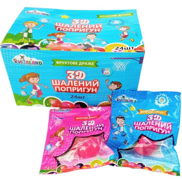 Crazy Jumper Fruit Dragees with Toy, 2 g - Image 2