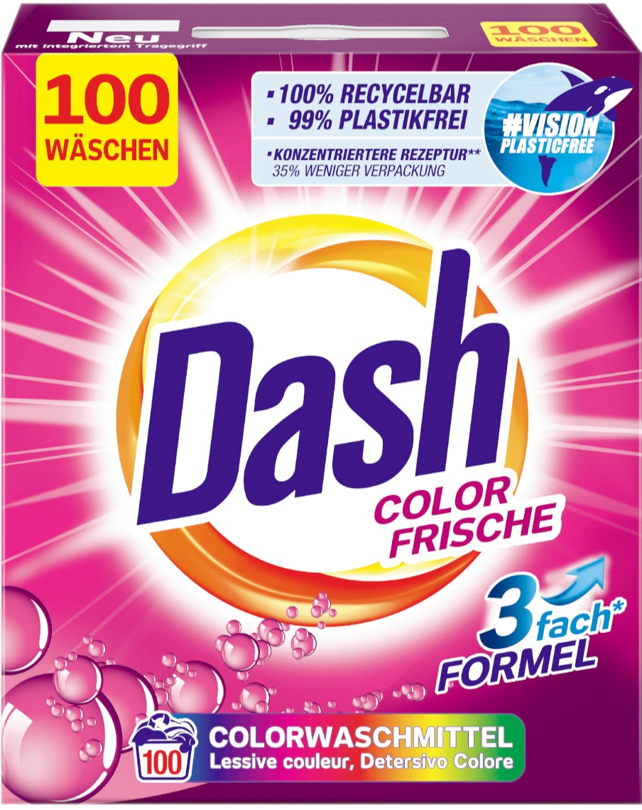 Dash Color Frische Laundry Detergent Powder, 6 kg