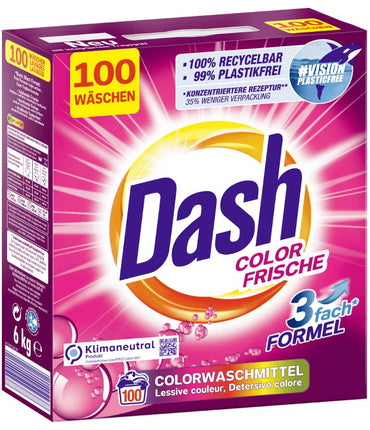 Dash Color Frische Laundry Detergent Powder, 6 kg - Image 2