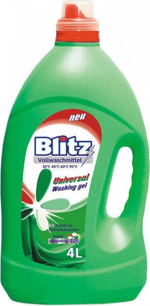 Liquid Laundry Detergent Blitz Universal 4 L