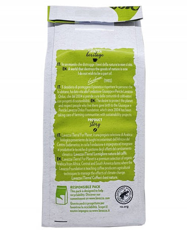 Lavazza ¡Tierra! Bio-Organic for Planet Ground Coffee, 180 g - Image 2