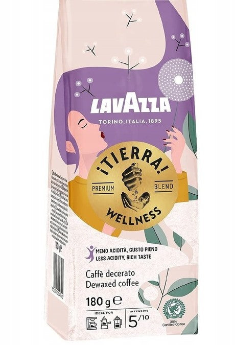 Lavazza ¡Tierra! Wellness Ground Coffee, 180 g