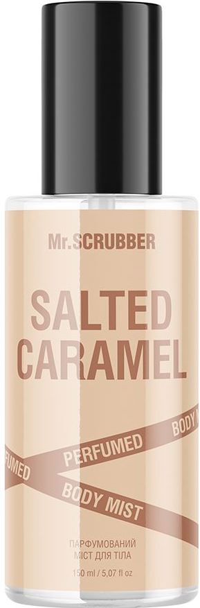 Mr. Scrubber Salted Caramel Perfumed Body Mist, 150 mL