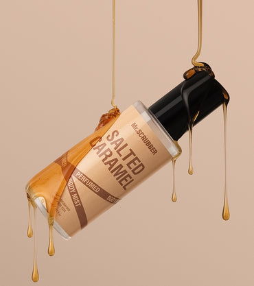 Mr. Scrubber Salted Caramel Perfumed Body Mist, 150 mL - Image 2